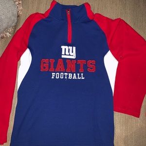 NY Giants Football Quarter Zip